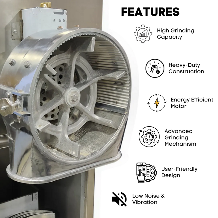 commercial flour mill machine chamber