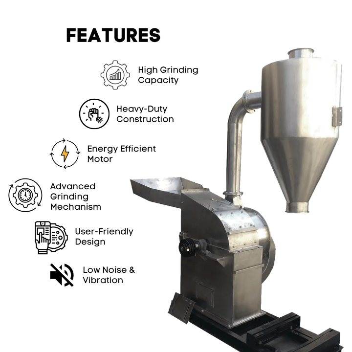 industrial pulverizer machine features